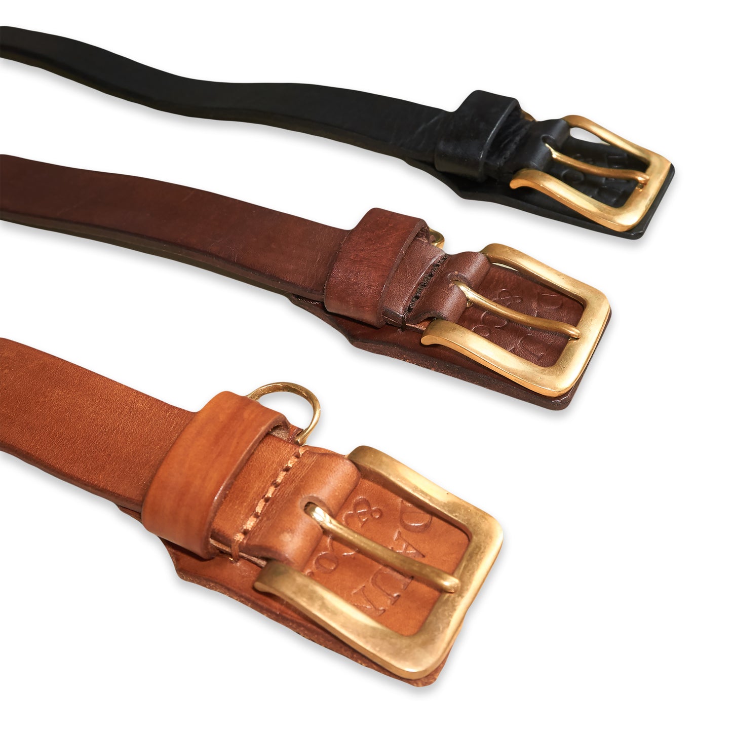 COWBOY BELT - Cowhide Leather | Caramel