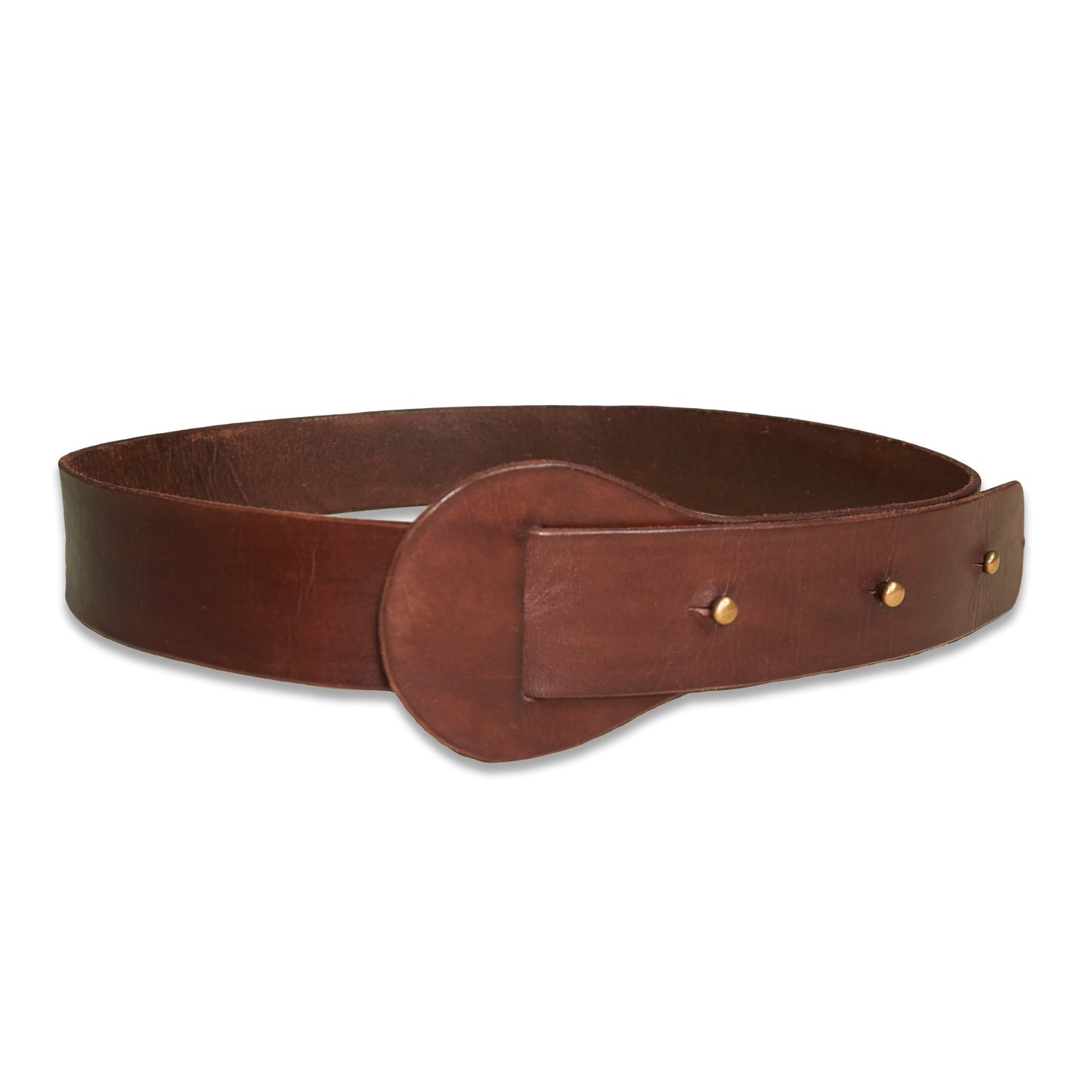 SIMPLY SLIDE BELT - Cowhide Leather | Rusty Brown
