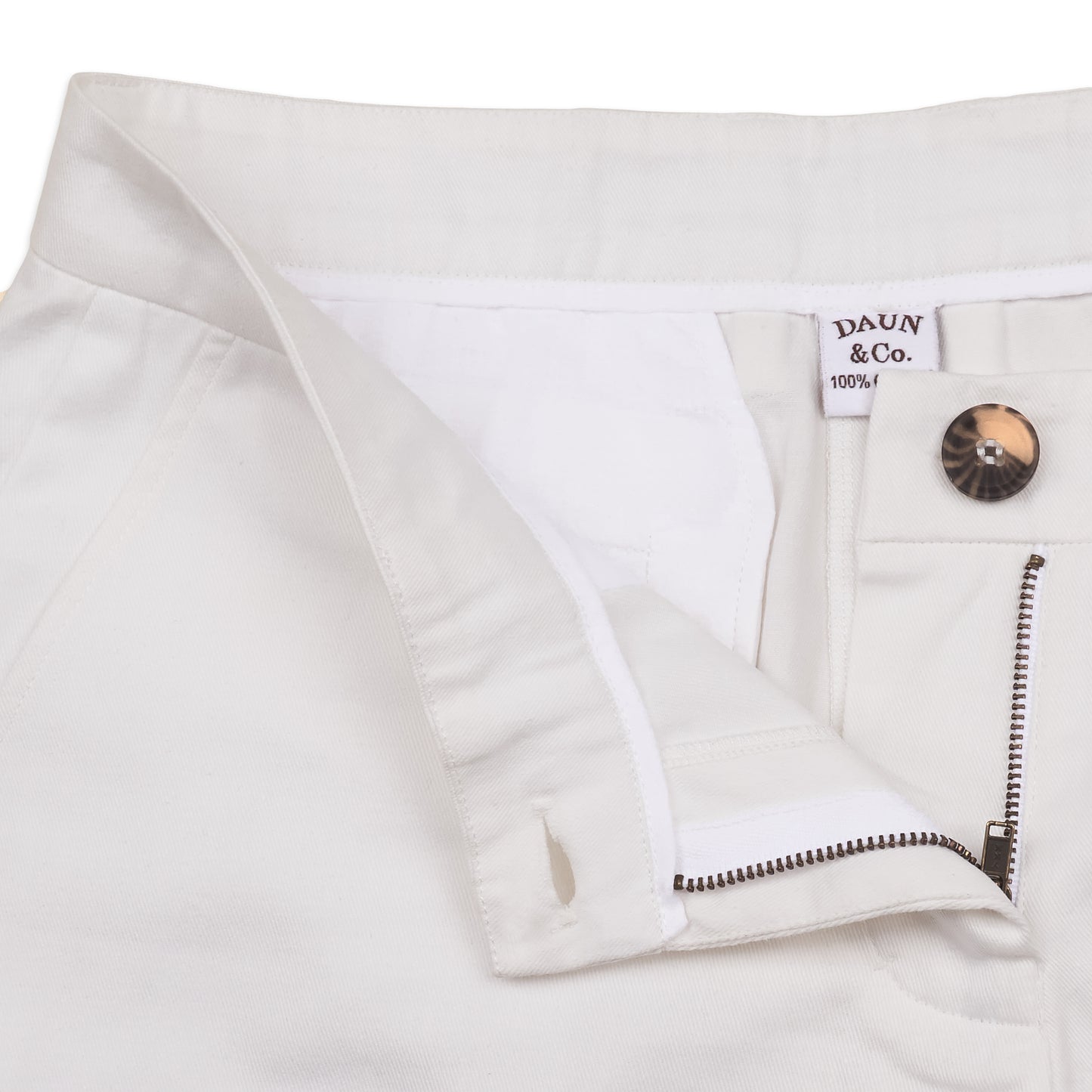 MINI BERMUDA - Cotton Twill | Off White