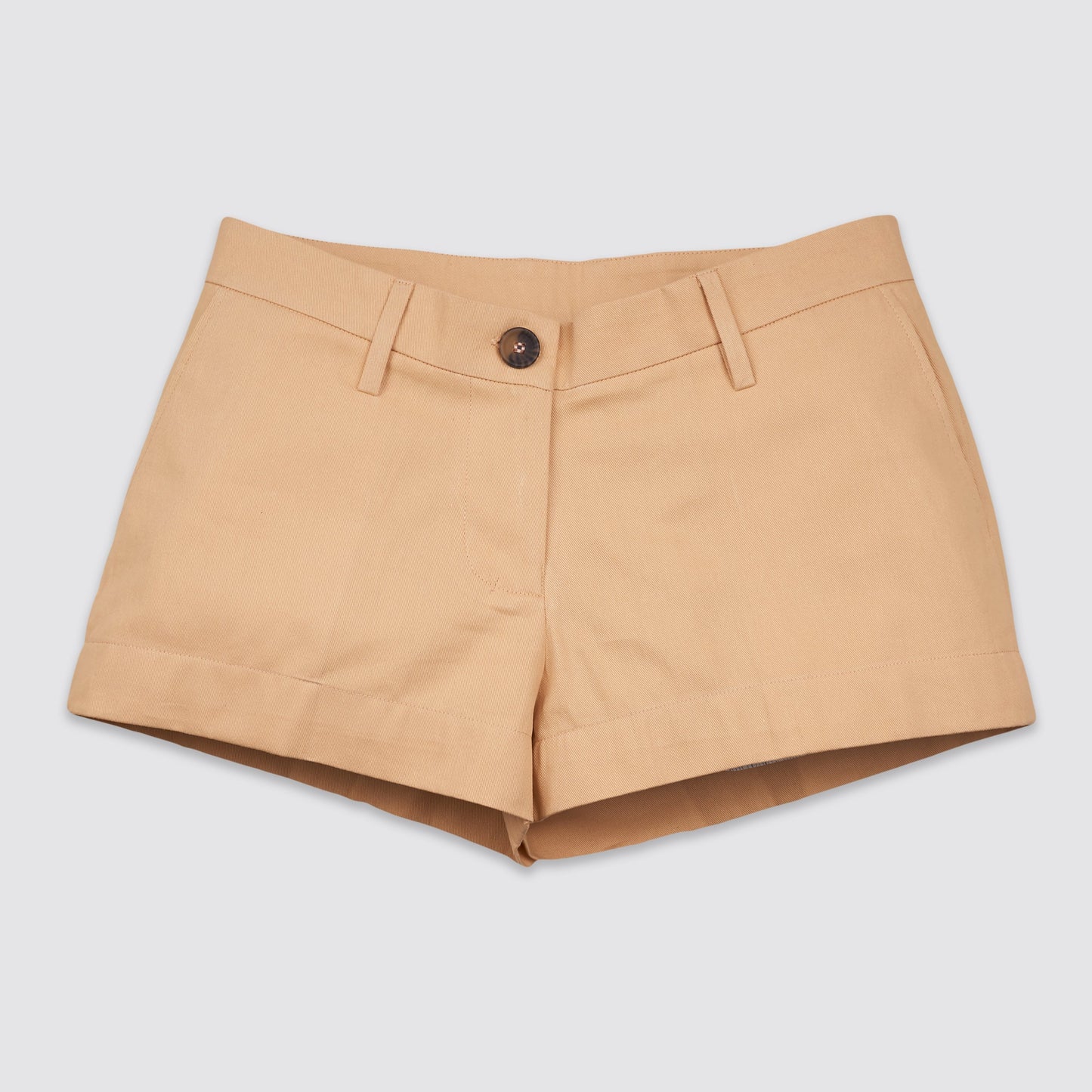 MINI BERMUDA - Cotton Twill | Beige