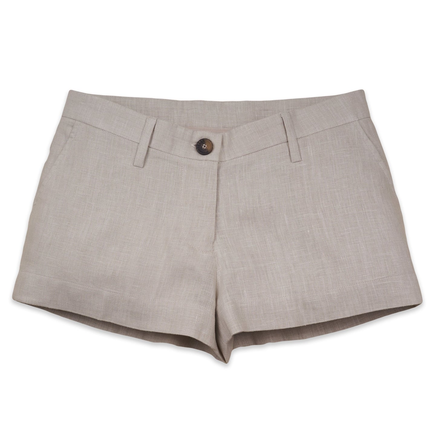 MINI BERMUDA - Linen | Light Grey Greige