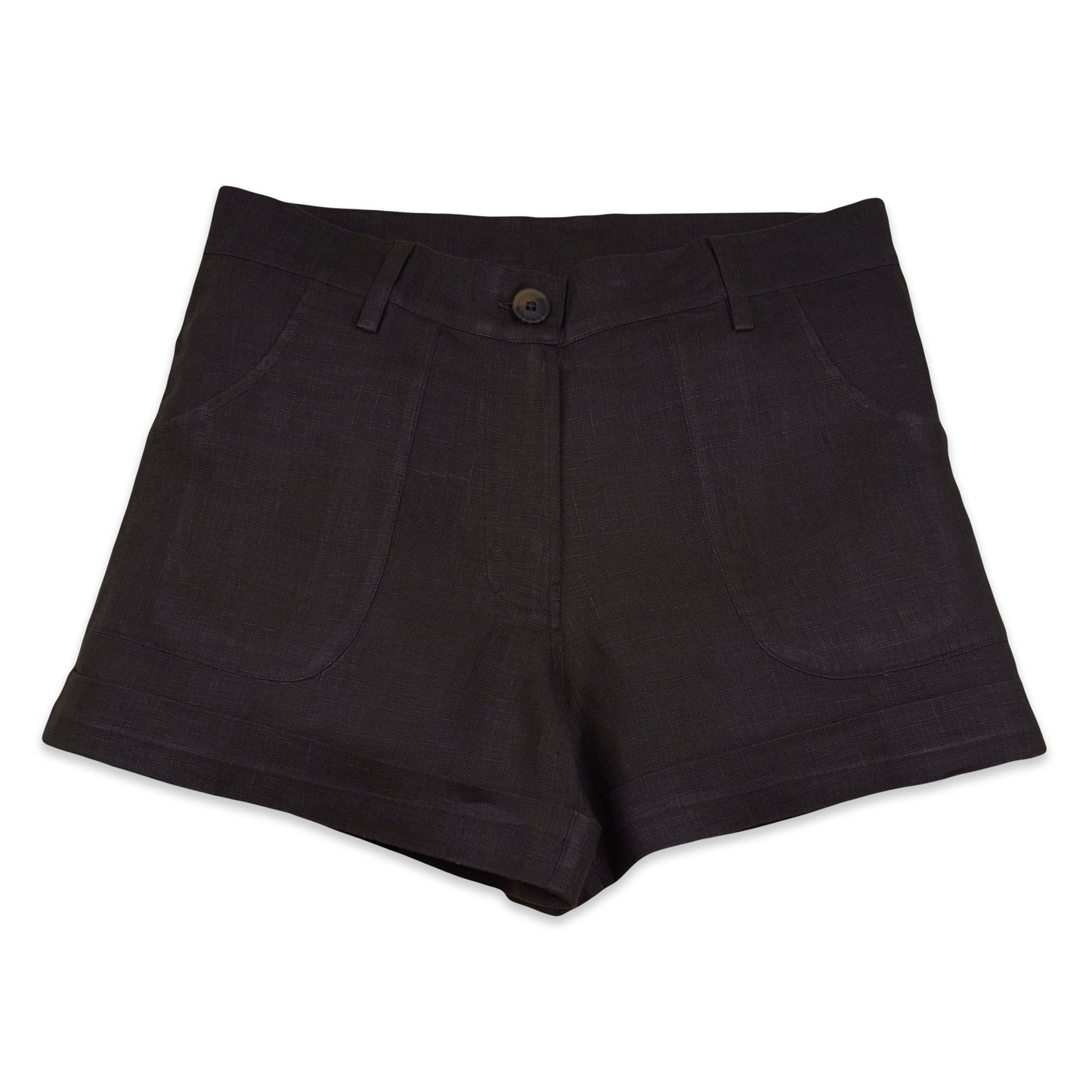 RIVER SHORTS - Linen | Charcoal