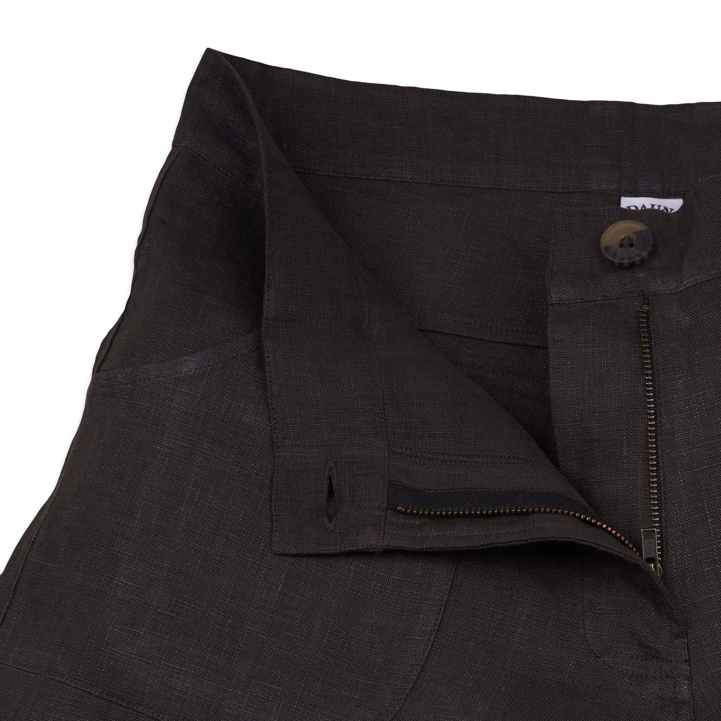 RIVER SHORTS - Linen | Charcoal