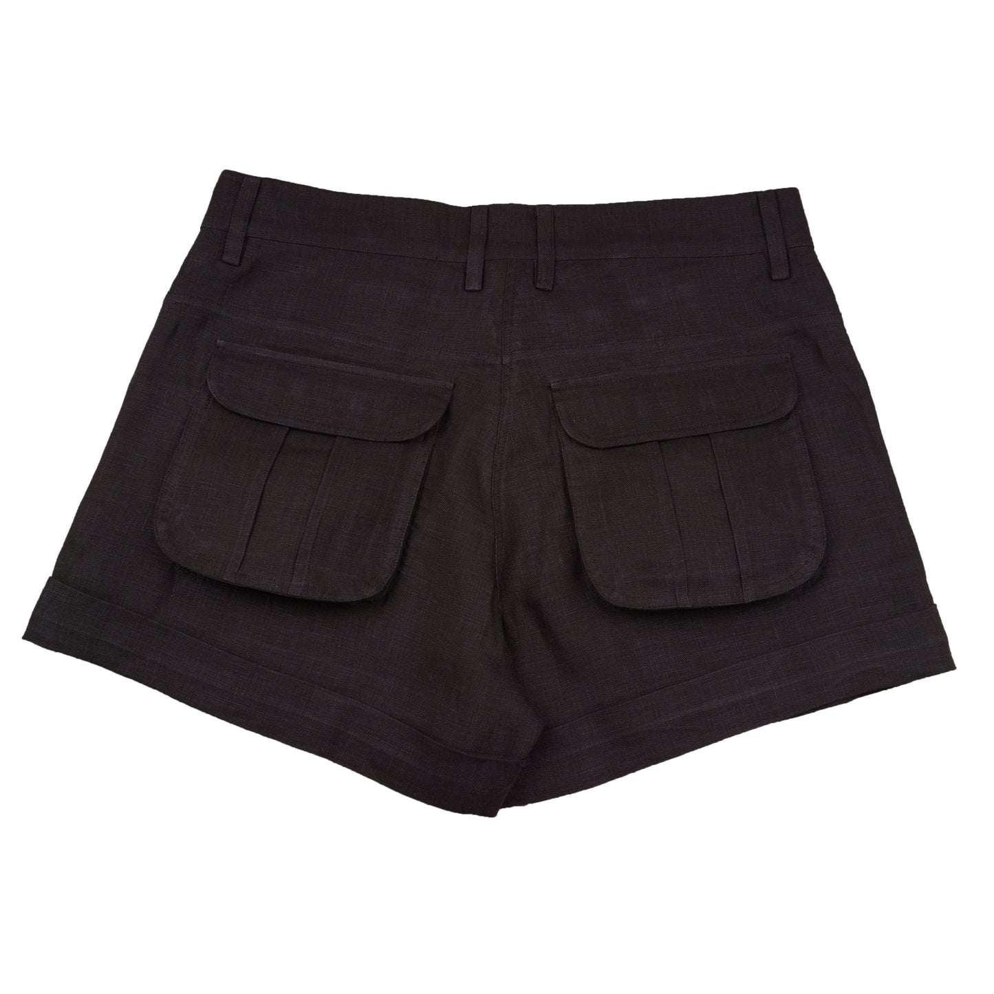 RIVER SHORTS - Linen | Charcoal