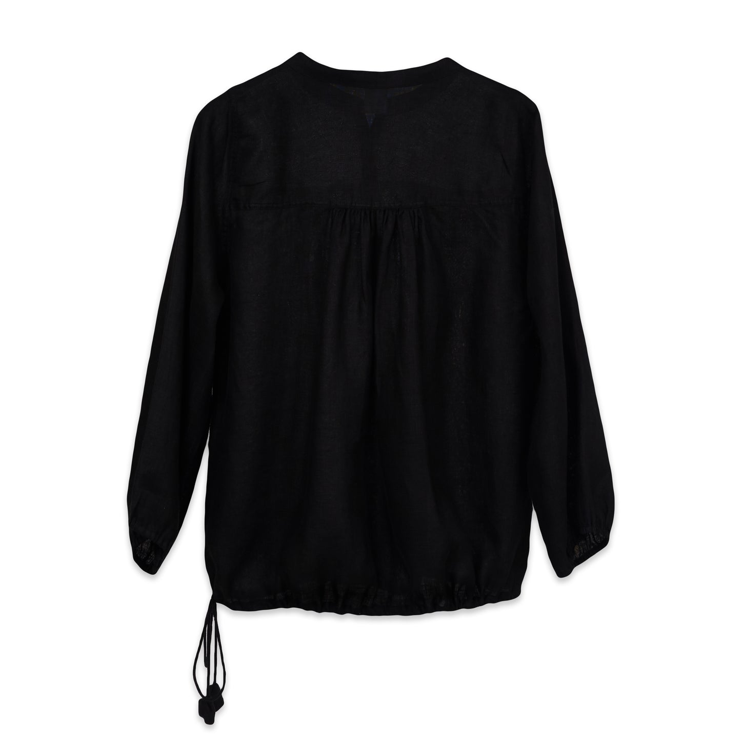 BKLN TOP - Linen | Black