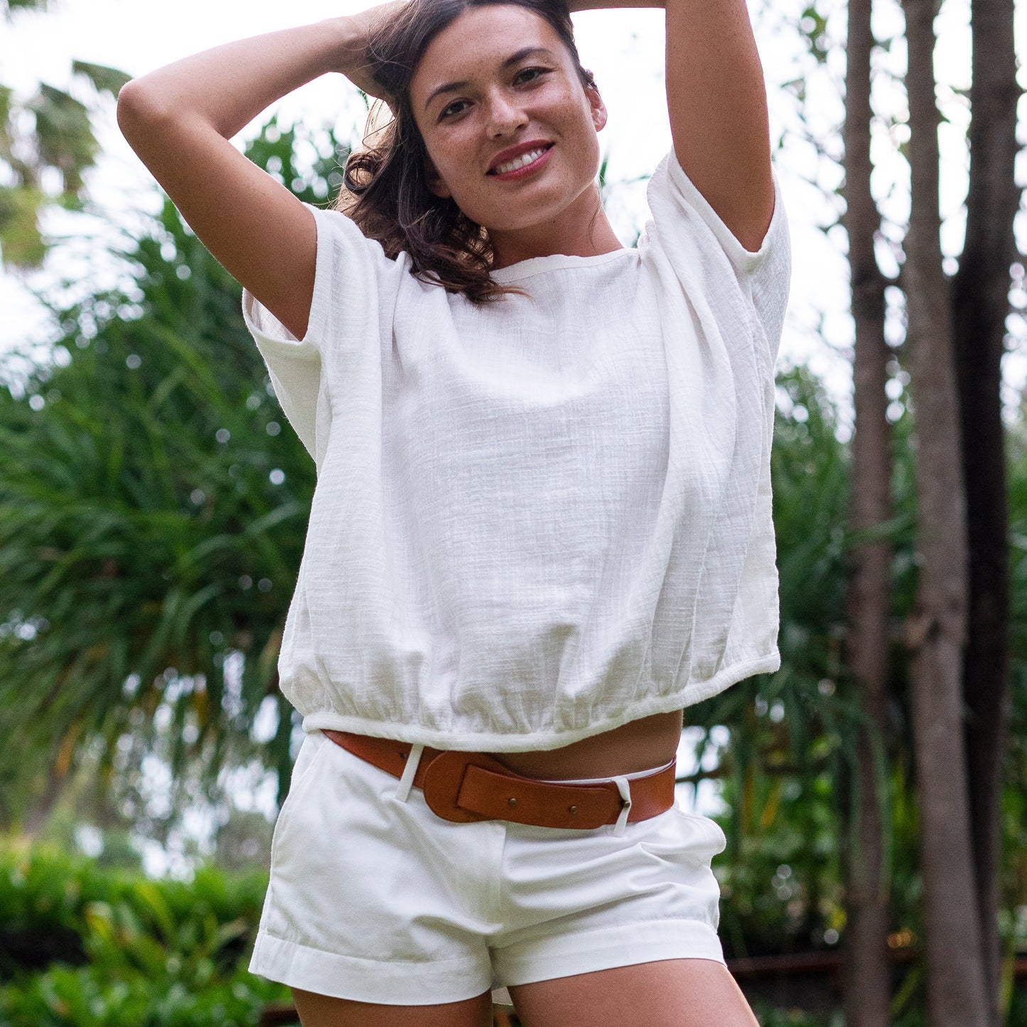 SIMPLY SLIDE BELT - Cowhide Leather | Caramel