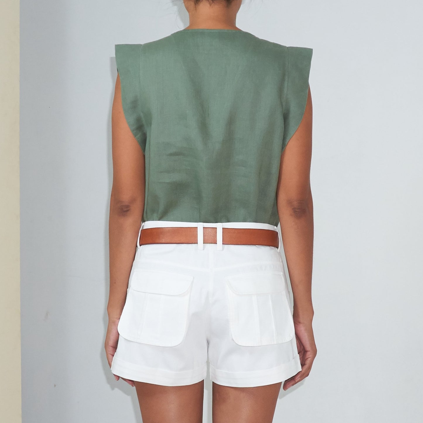 RIVER SHORTS - Cotton Twill | Off White