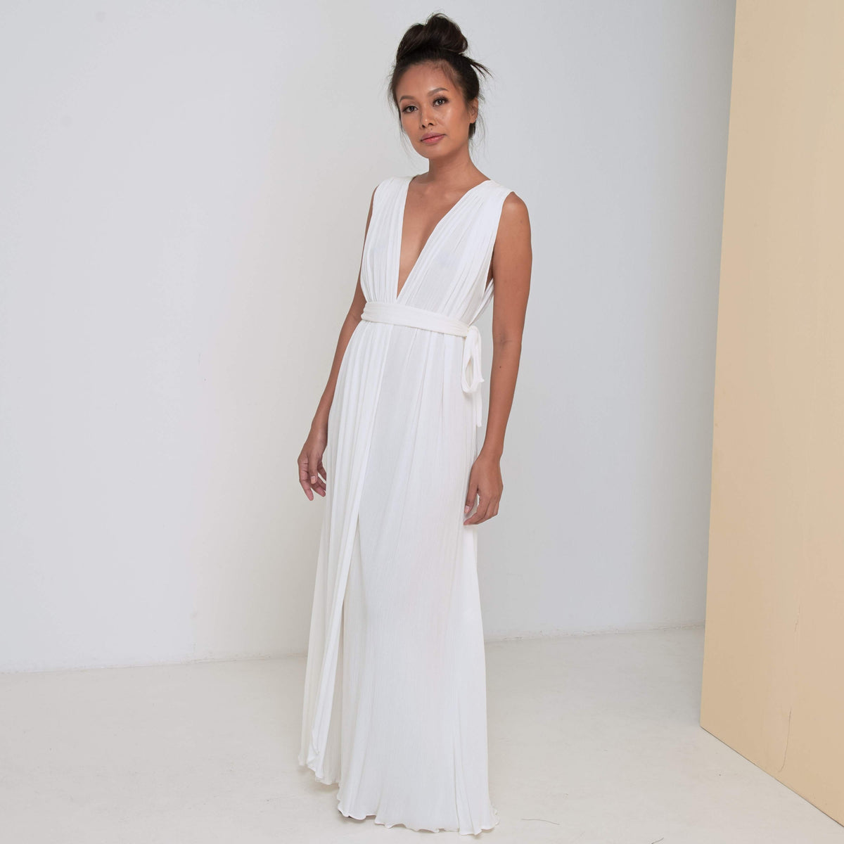 criss cross maxi dress LONG - Crinkled Rayon Size:Larger just like your wardrobe Party Wear Dresses How To Make a