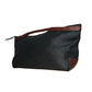 AGUNG WEEKENDER BAG - Genuine Handwoven Leather | Black & Rusty Brown