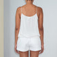 RINKI STRING CAMISOLE - Rayon Voile | Off White